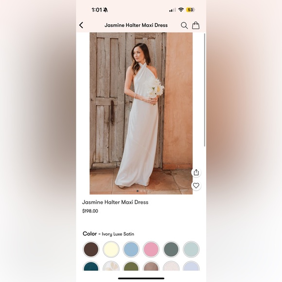 Show Me Your Mumu Jasmine Halter Dress - Picture 2 of 6